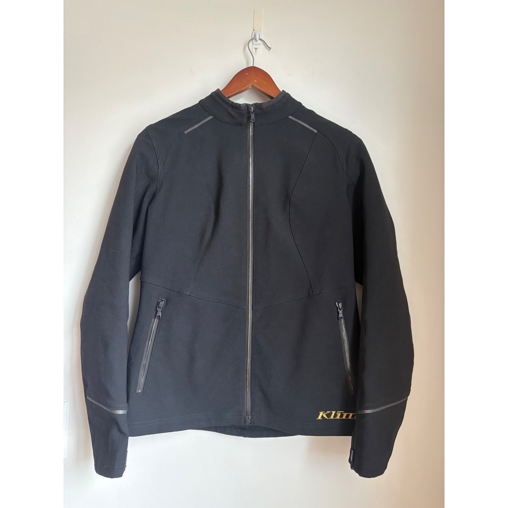 Klim Womens Marrakesh Motorcycle Jacket Black Cordura D3O Armor Medium Moto Gear